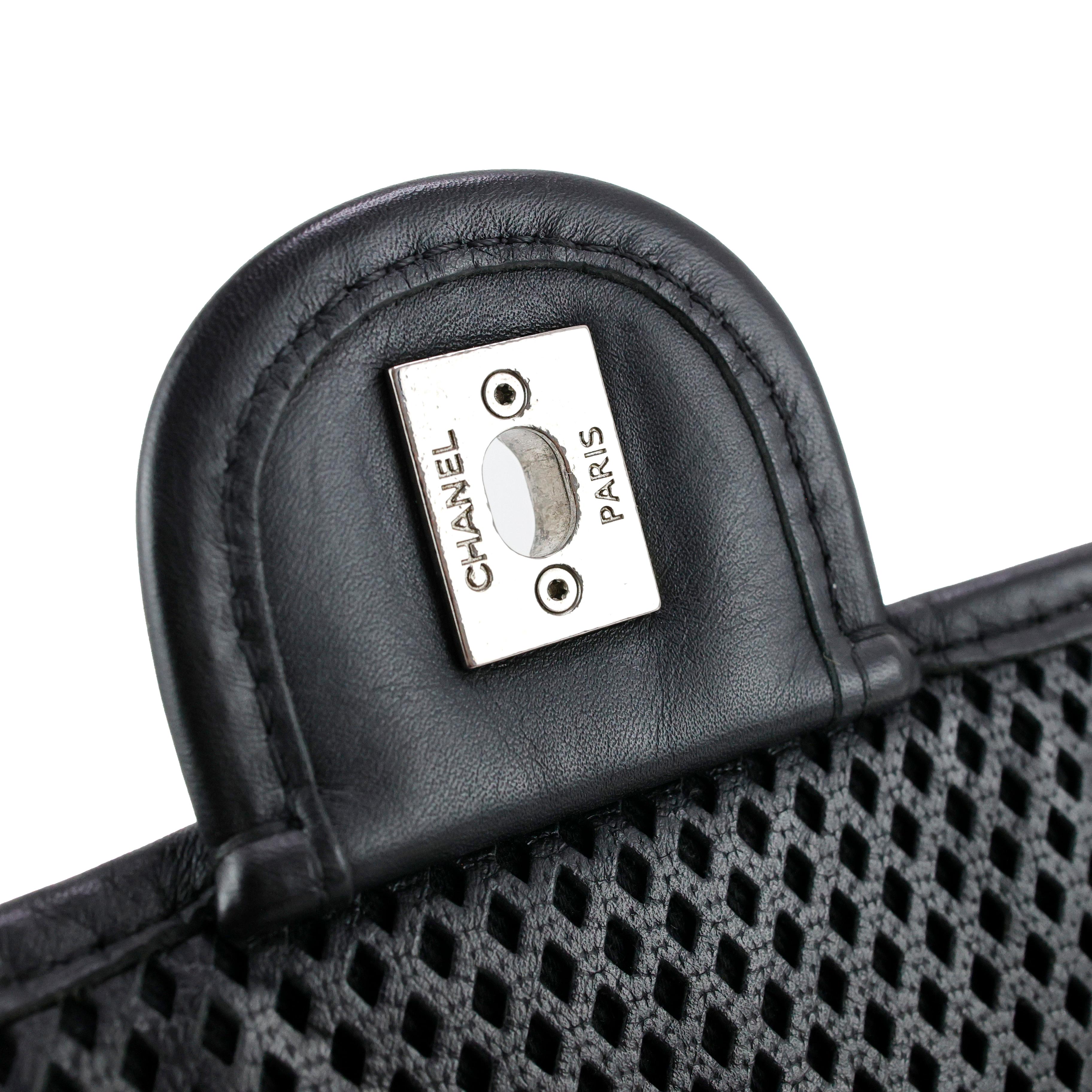 Chanel Up In The Air Perforated CC Flap Bag 8