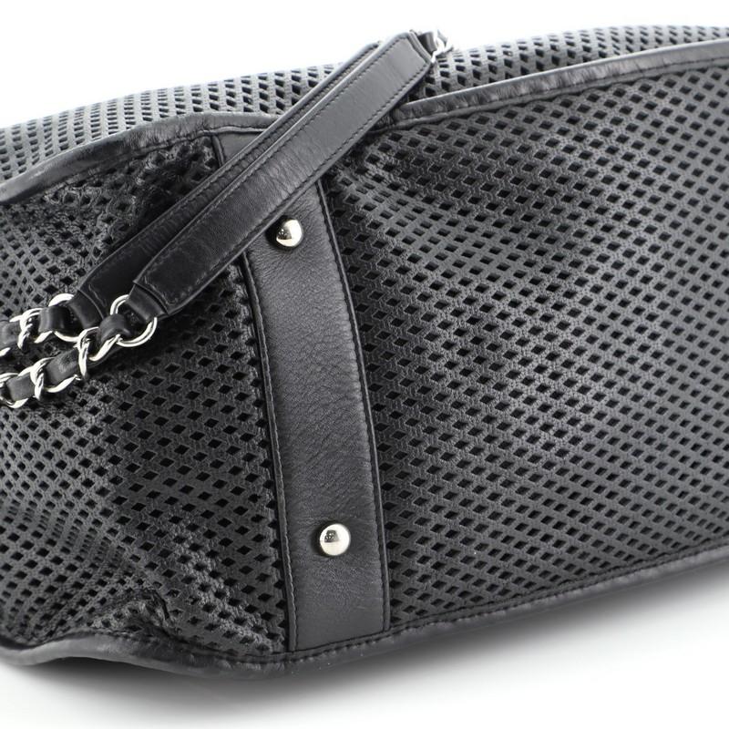 Chanel Up In The Air Tote Perforated Leather 1