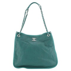Chanel Up In The Air Tote Perforated Leather 