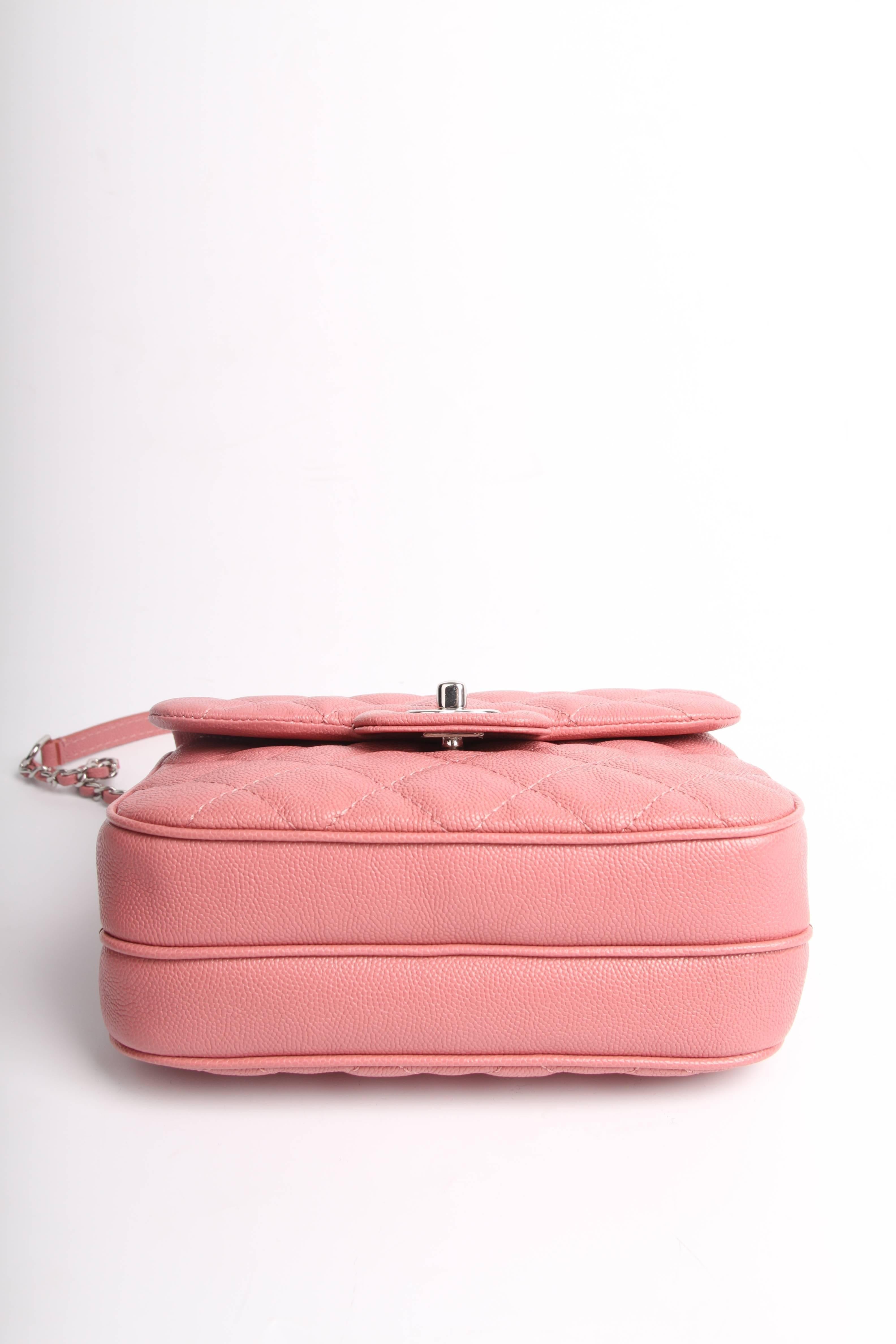 Pink Chanel Urban Companion Bag - dusty pink