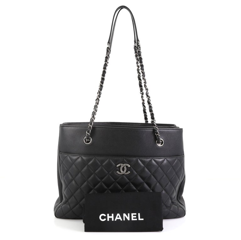 Chanel Urban Shopping Tote Quilted Medium at 1stDibs | urban companion tote, urban shopping tote