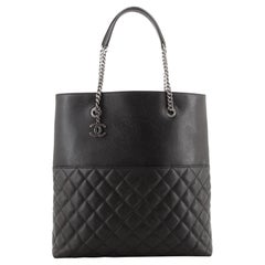 Chanel Urban Delight Chain Tote Quilted Caviar Large