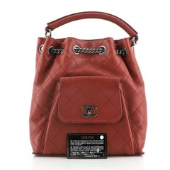 Chanel Urban Luxury Backpack Quilted Calfskin Medium