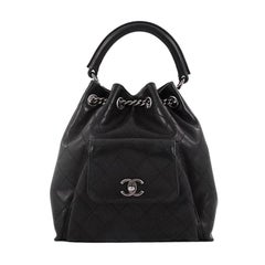 Chanel Urban Luxury Backpack Quilted Calfskin Medium