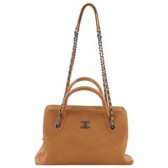 Chanel Urban Shopping Tote Quilted Caviar Small
