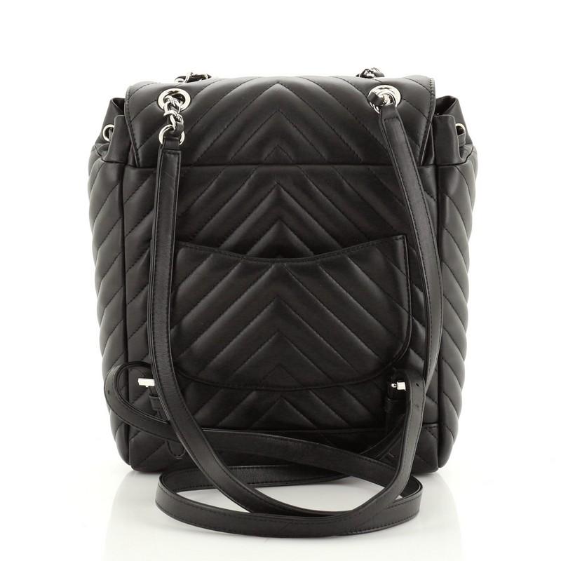 chanel chevron urban spirit backpack