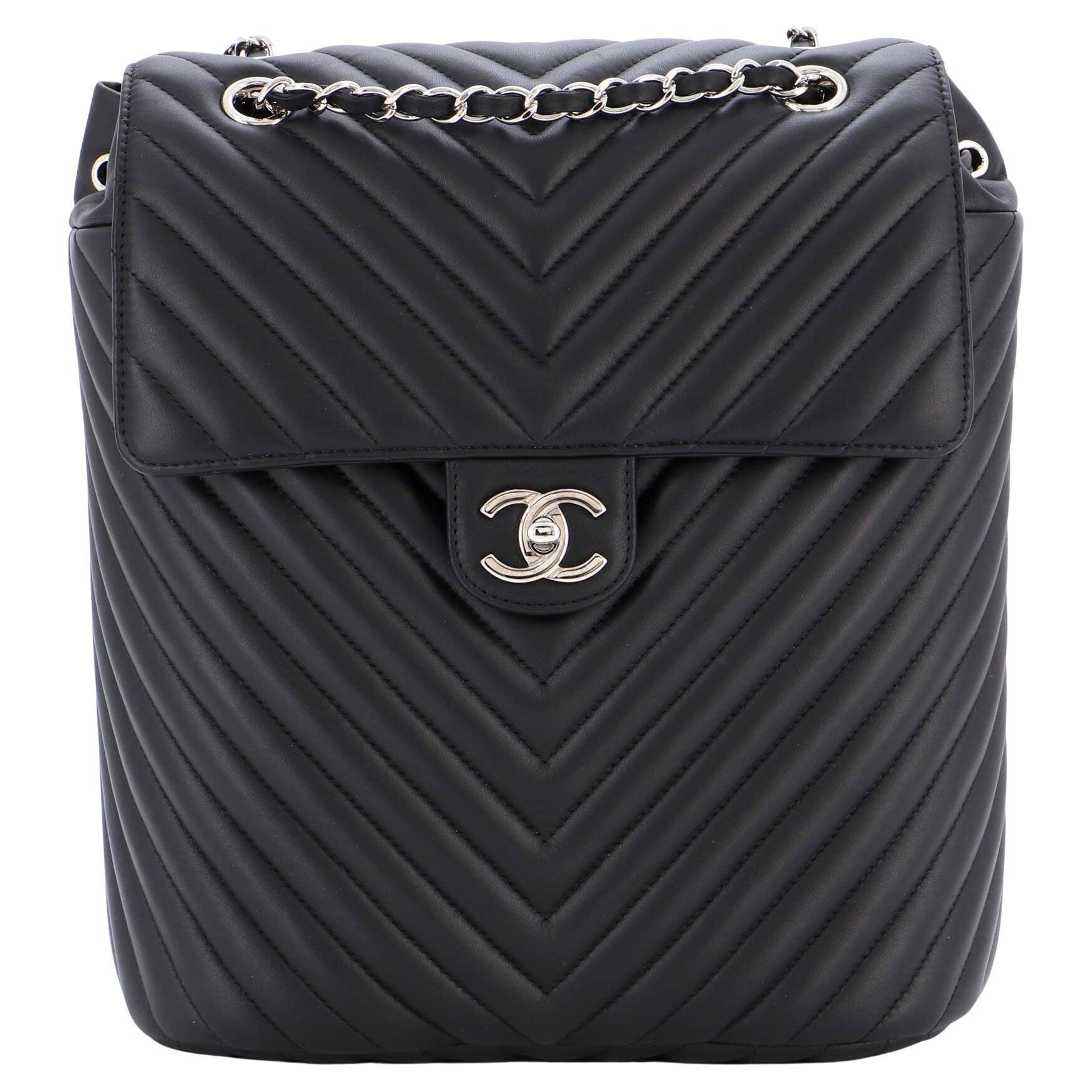 Chanel Chevron Urban Spirit Backpack - For Sale on 1stDibs