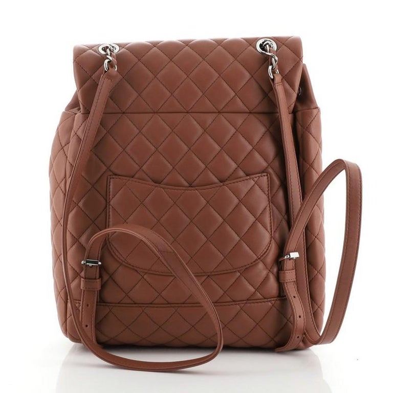 Chanel Urban Spirit Backpack Quilted Lambskin Large at 1stDibs chanel