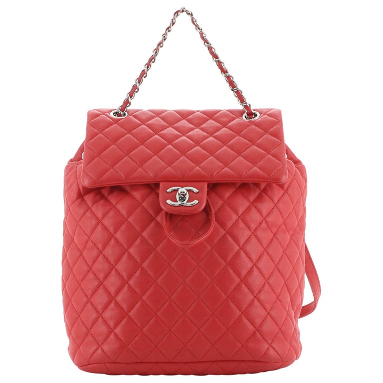 Chanel Urban Spirit Backpack Quilted Lambskin Large at 1stDibs