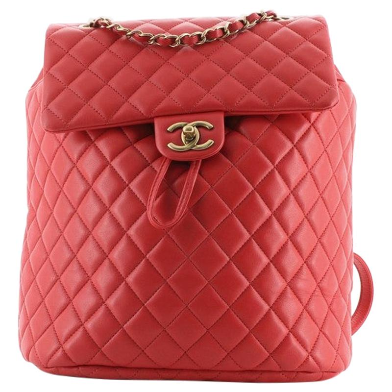 large quilted backpacks