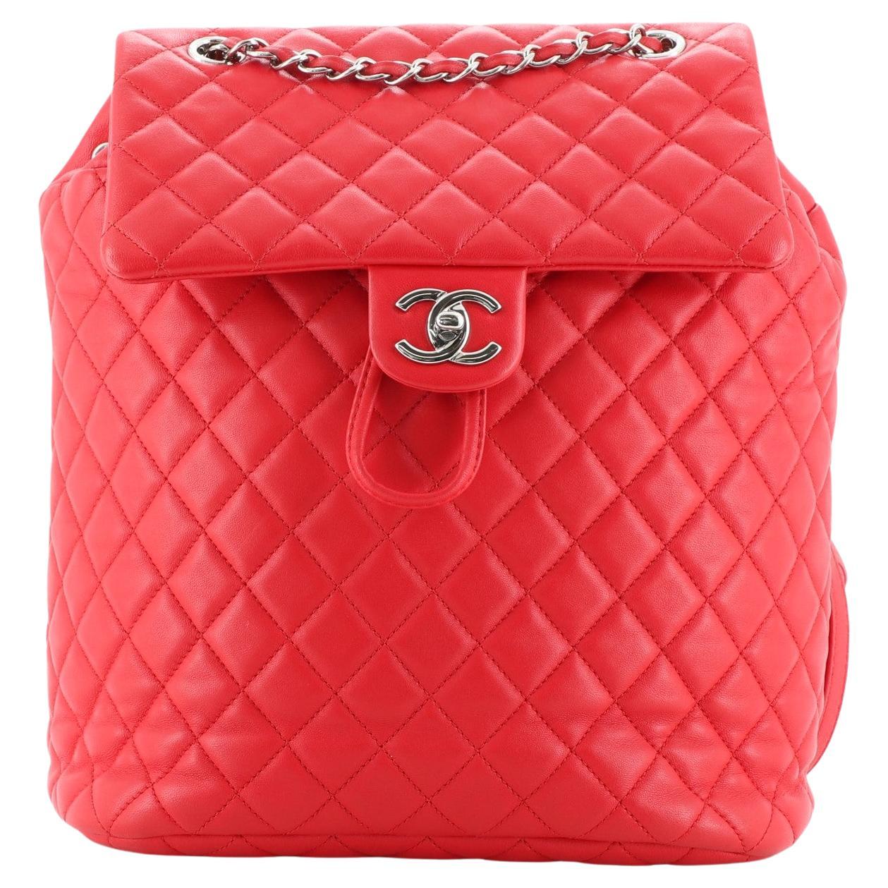 Chanel Urban Spirit Backpack Quilted Lambskin Large at 1stDibs