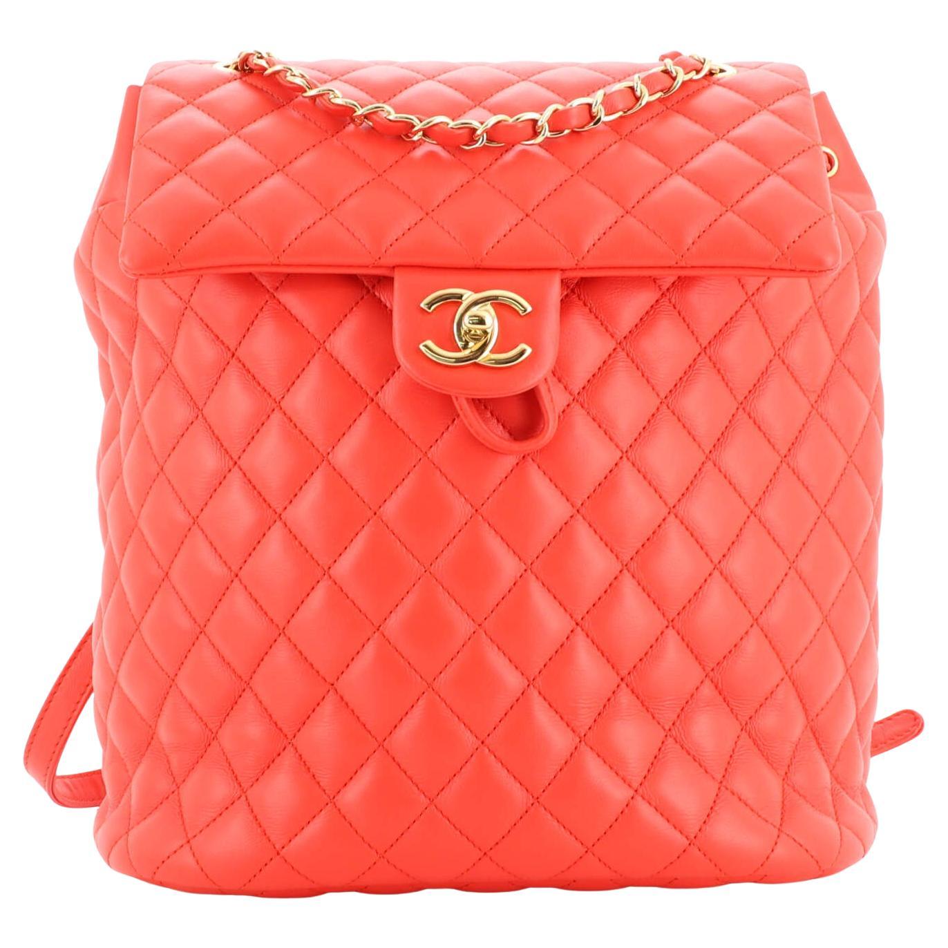 Chanel Urban Spirit Backpack Quilted Lambskin Large at 1stDibs