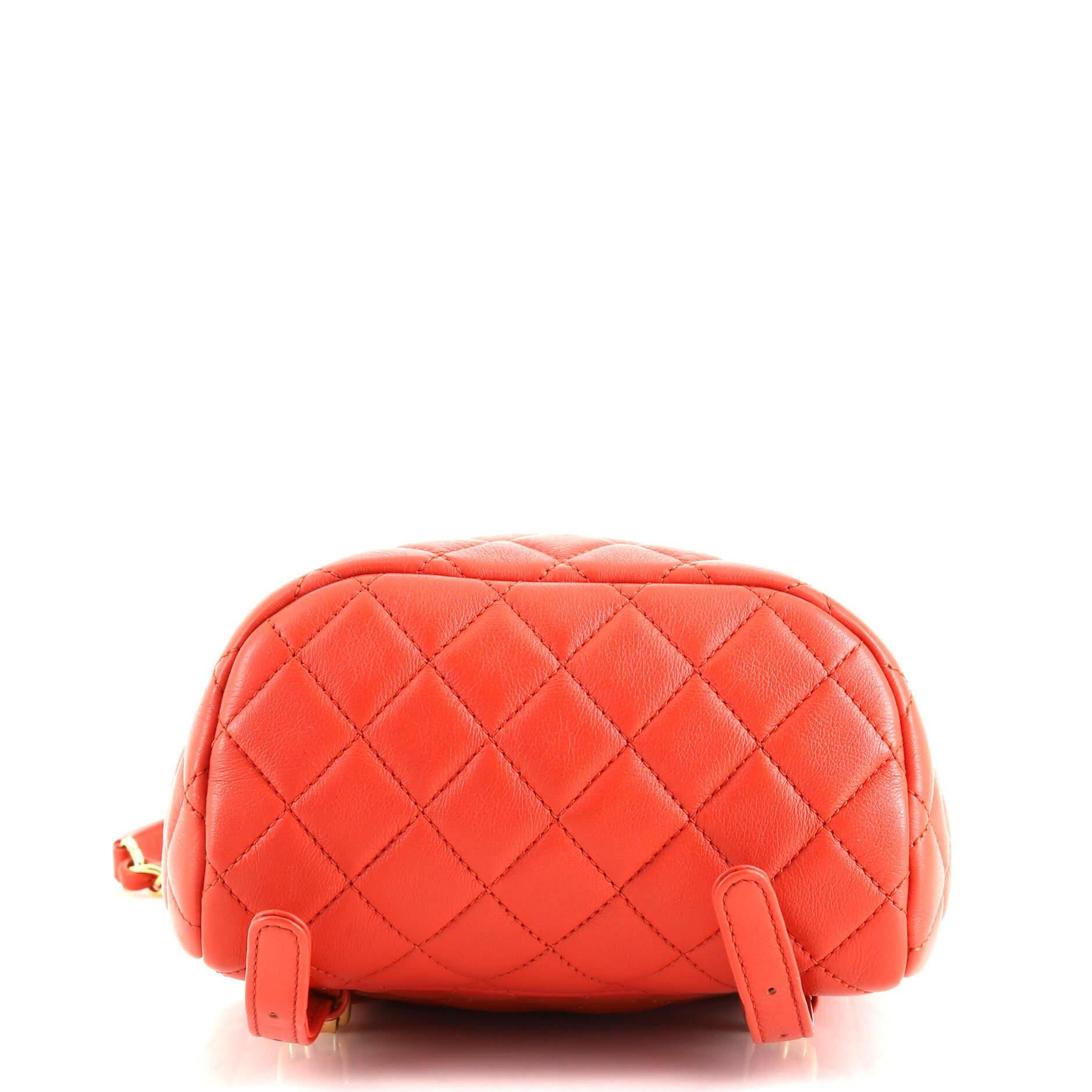 Chanel Urban Spirit Backpack Quilted Lambskin Mini 1