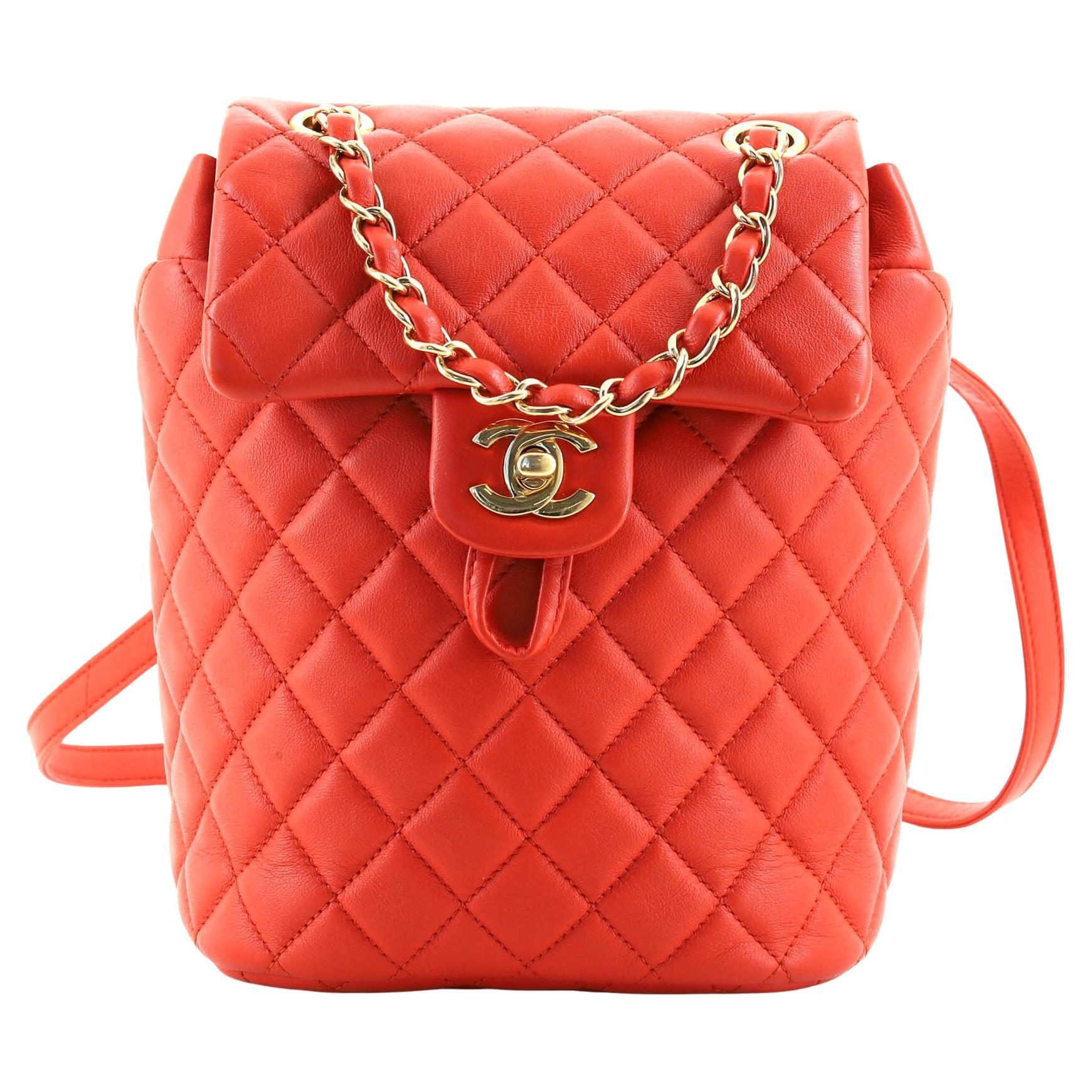 Chanel Urban Spirit Backpack Quilted Lambskin Mini