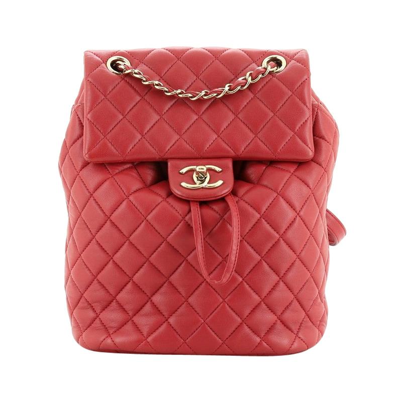 Chanel Urban Spirit Backpack Quilted Lambskin Small 