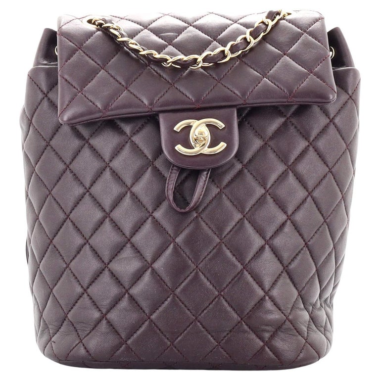 Chanel Urban Spirit Backpack Quilted Lambskin Small at 1stDibs