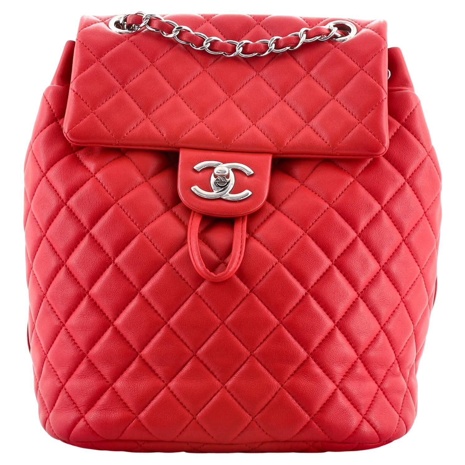 Chanel Urban Spirit Backpack Quilted Lambskin Large at 1stDibs