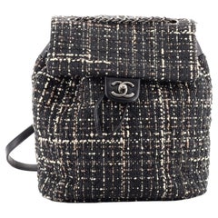 Chanel Urban Spirit Backpack Quilted Tweed Large