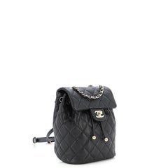 Chanel Urban Spirit NM Backpack Quilted Caviar Mini