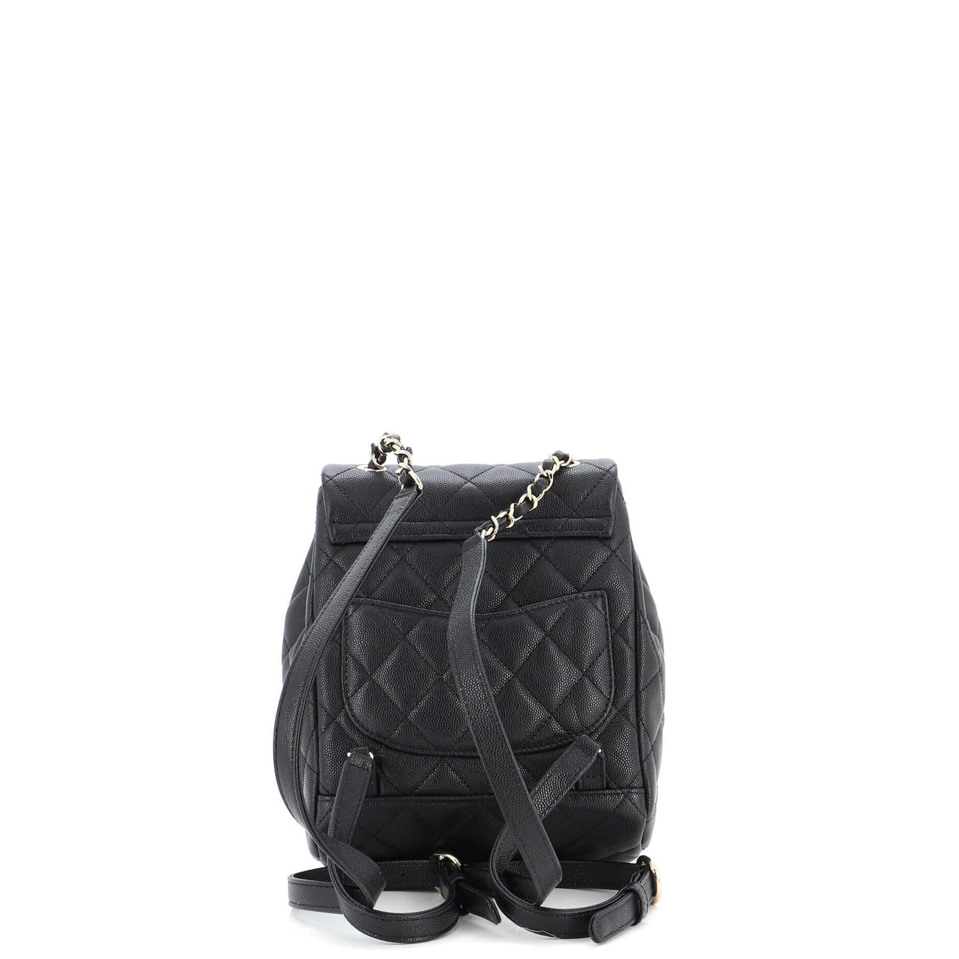 Chanel Urban Spirit NM Backpack Quilted Caviar Mini In Good Condition In NY, NY