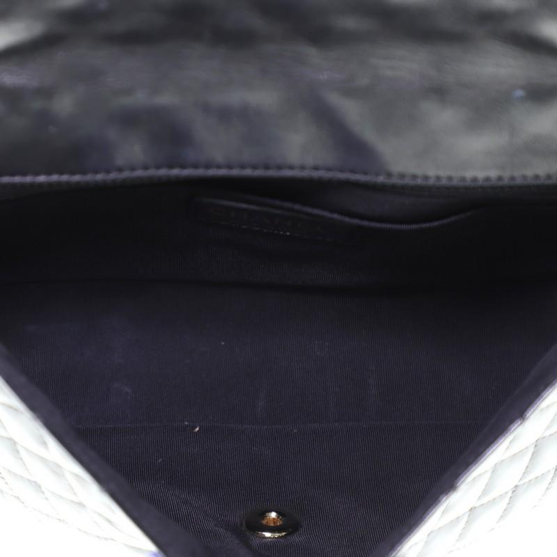 Black Chanel Valentine Hearts Flap Bag Quilted Lambskin Medium