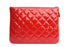 Chanel Valentine Hearts O Case Clutch