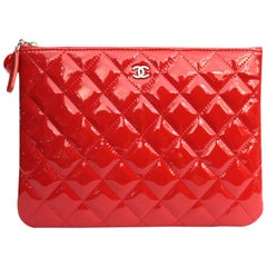 Chanel Valentine Hearts O Case Clutch