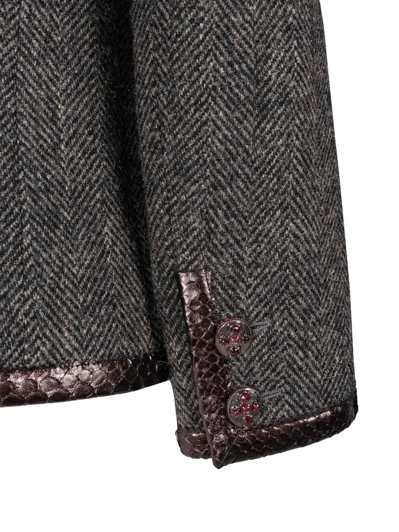Chanel Vanessa Paradis Style CC Gripoix Buttons Tweed Jacket 3