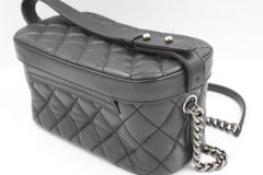 Chanel Vanity Boy bag in black leather