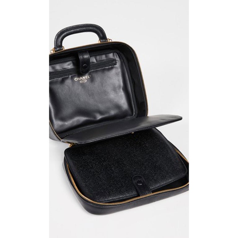 chanel vanity case with handle