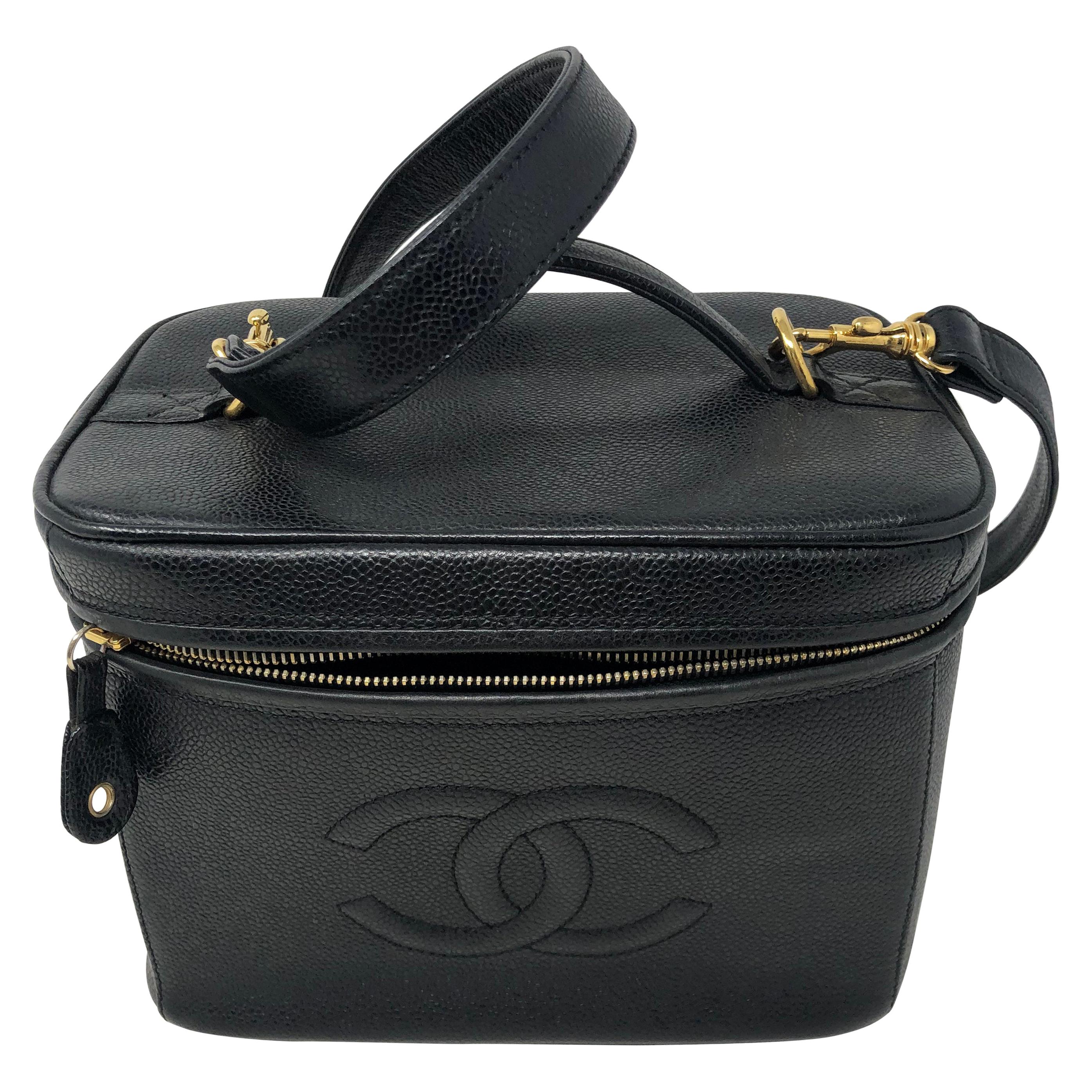 Chanel Vanity Case With Strap 