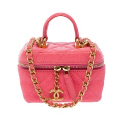 Borsa a tracolla CHANEL Vanity rosa