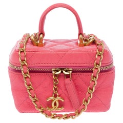 Borsa a tracolla CHANEL Vanity rosa