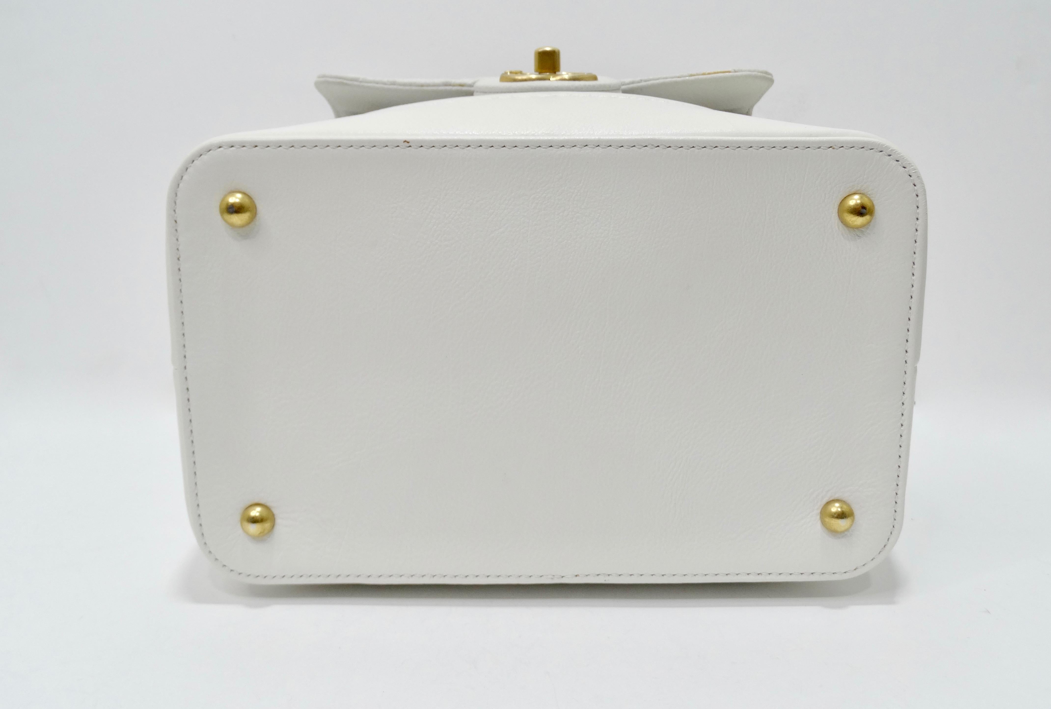 Gray Chanel Vanity White Globe Trotter Bag 2013 Fall/Winter 