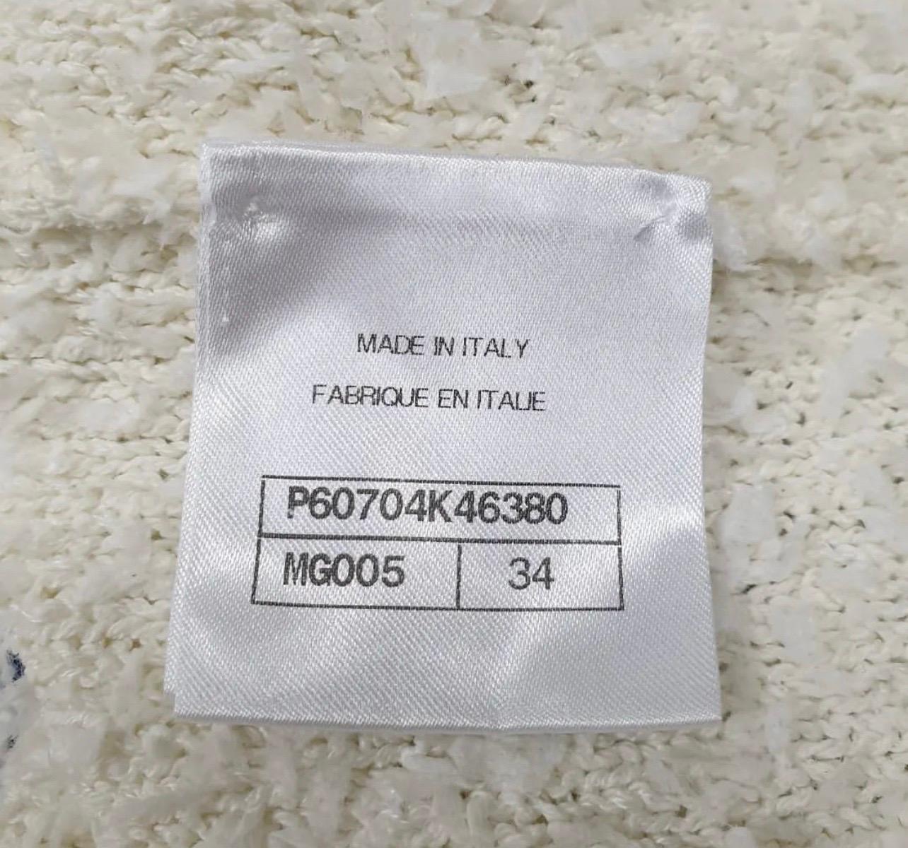 Chanel Varsity Iconic Logo Pullover Sweater In Good Condition In Krakow, PL
