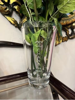 Chanel Vaso cristallo Spesso Vintage anni '80