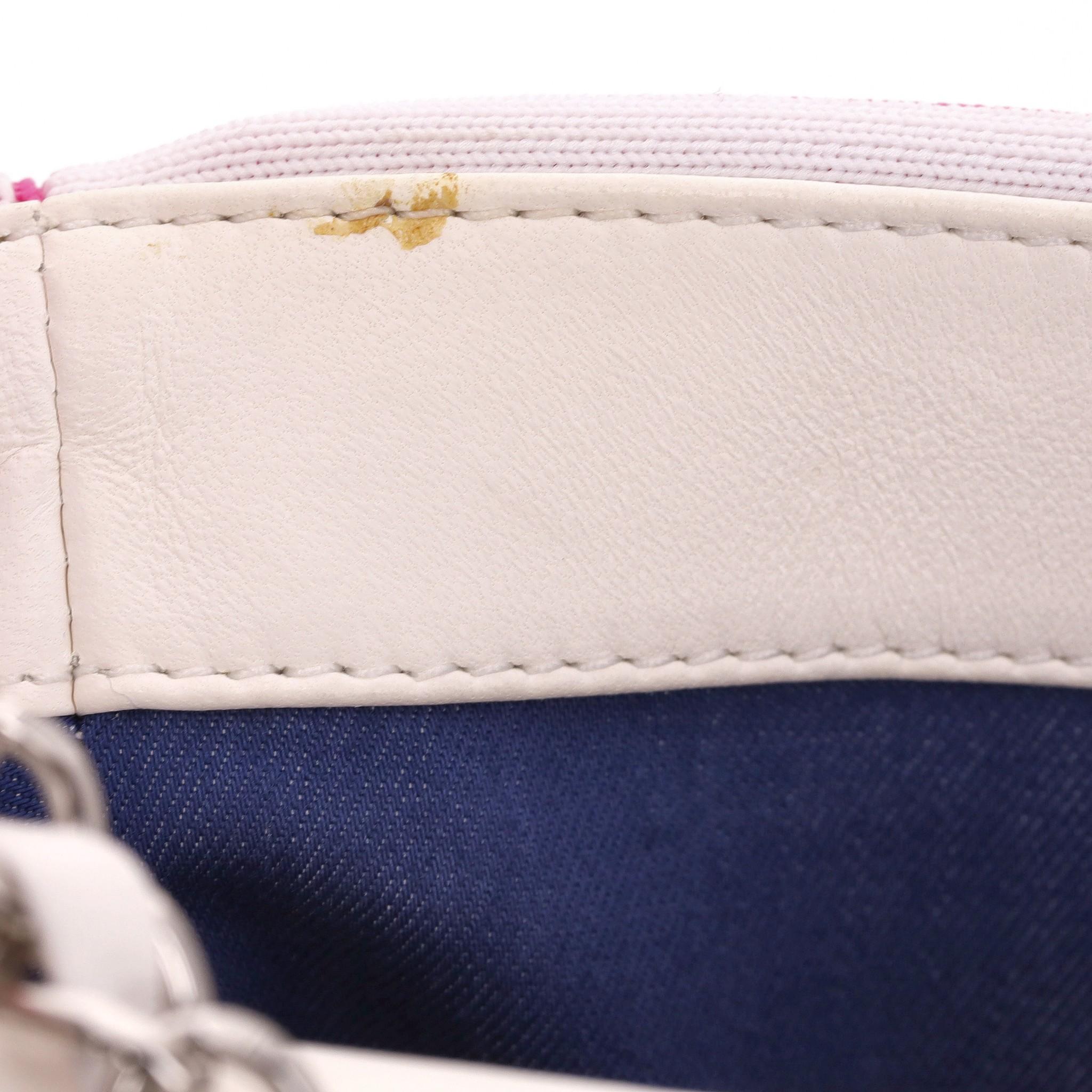 Chanel Venise Biarritz Canvas Flap Bag 7
