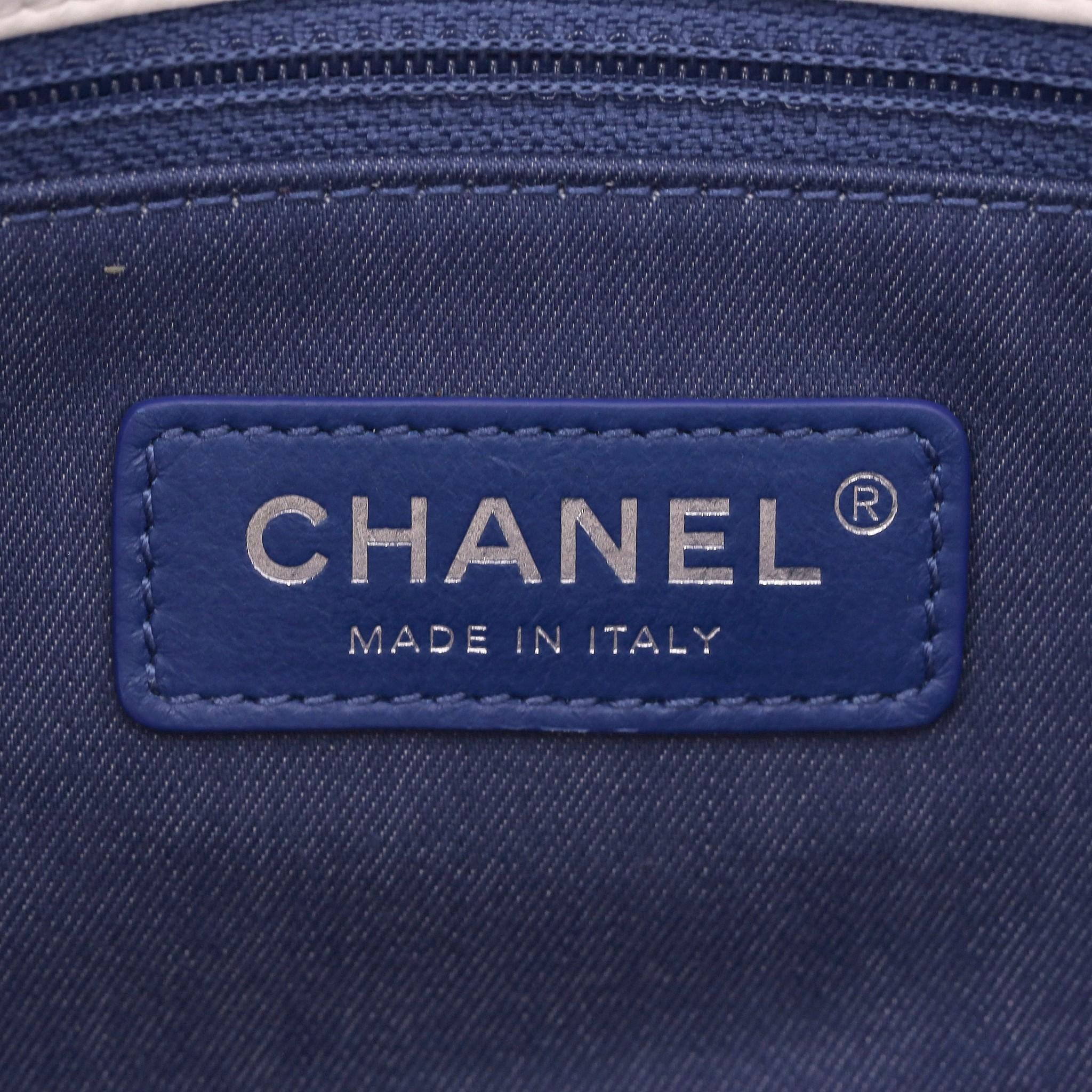 Chanel Venise Biarritz Canvas Flap Bag 4