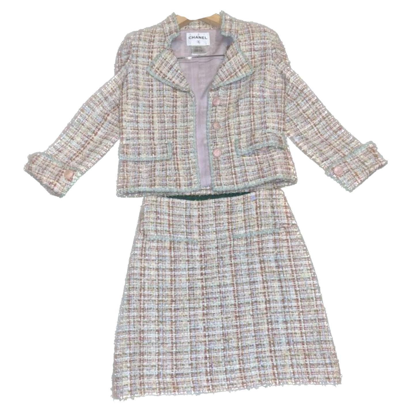 Chanel Versailles Collection Lesage Tweed Suit at 1stDibs