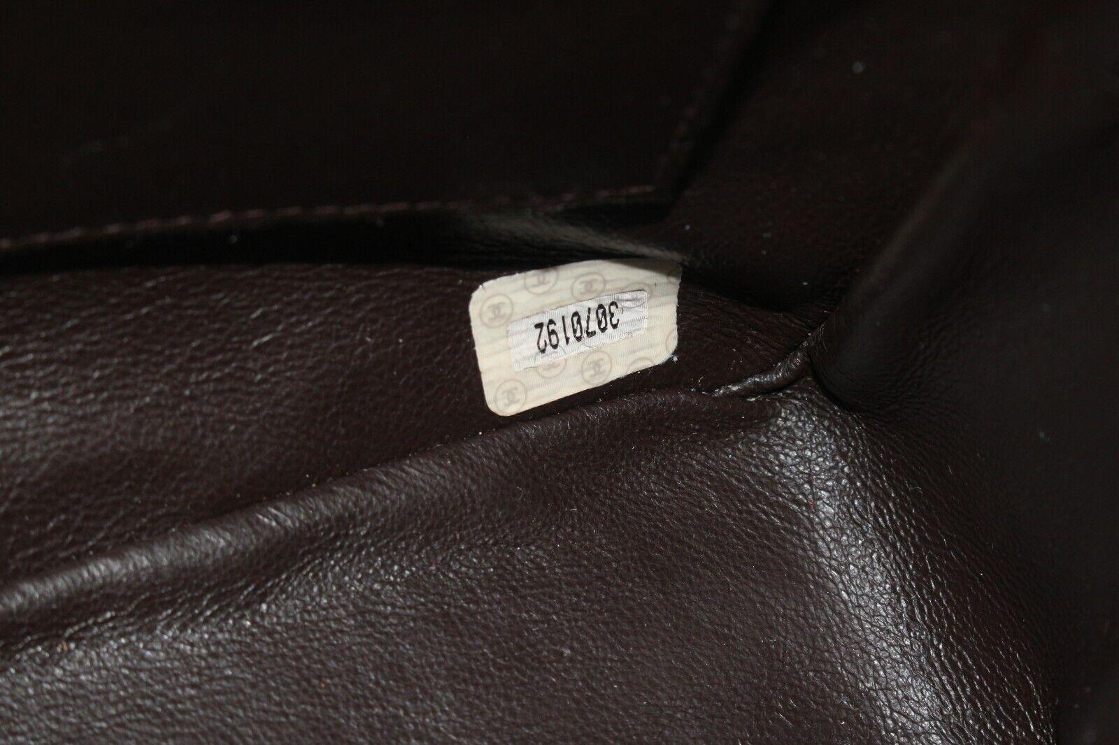 Chanel Vertical Quilted Brown Suede Fringe Tassel Camera Bag Crossbody 5CAS105K For Sale 5