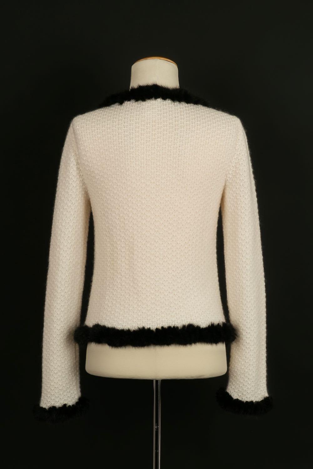 Chanel Vest in Mohair and Wool, 2003  In Excellent Condition In SAINT-OUEN-SUR-SEINE, FR