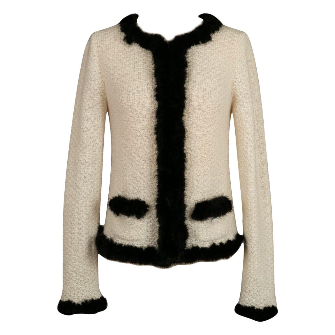 Chanel Vest in Mohair and Wool, 2003