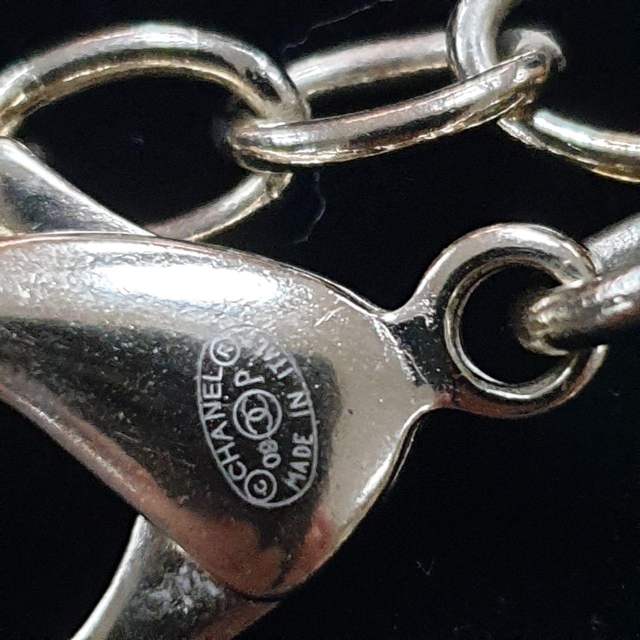 CHANEL Collar Gargantilla Vintage 08P Cristal Blanco Masivo en venta 7