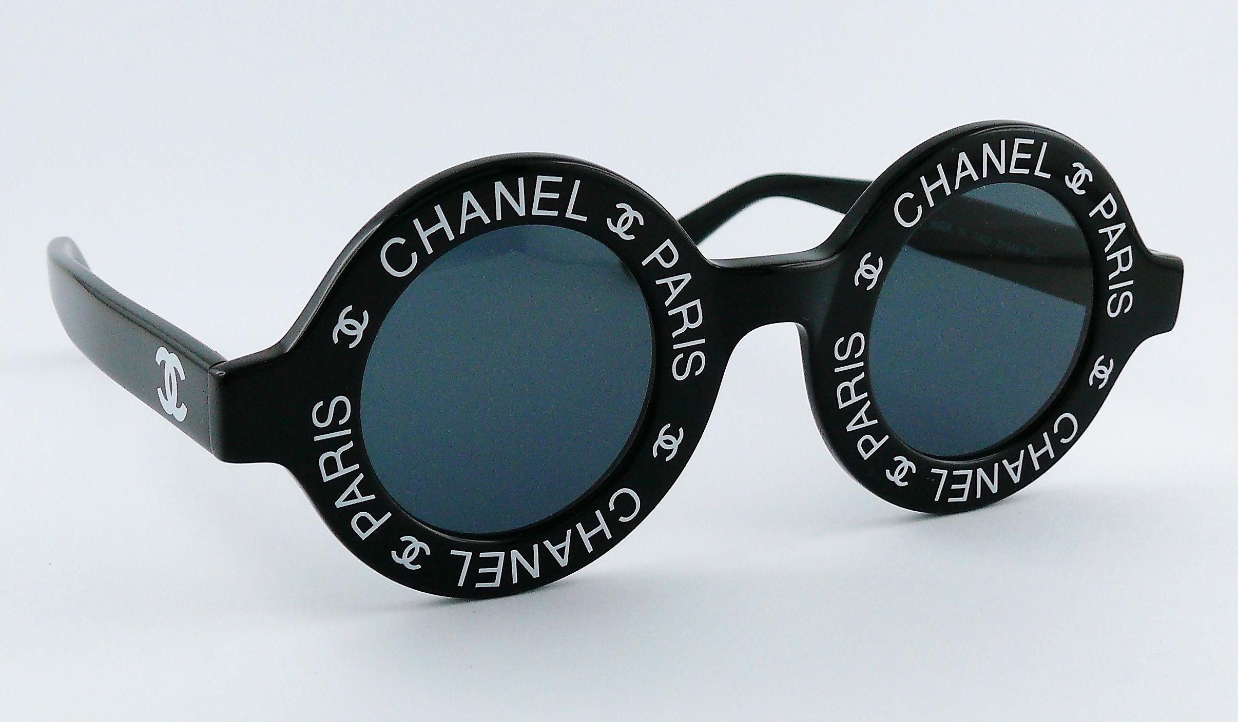 chanel runway sunglasses