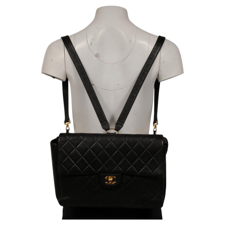 authentic chanel black quilted leather large backpack Calfskin Chevron Urban Spirit Black Quilted Caviar Small Day