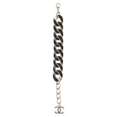 Chanel Vintage 2010 gold-tone metal chain bracelet