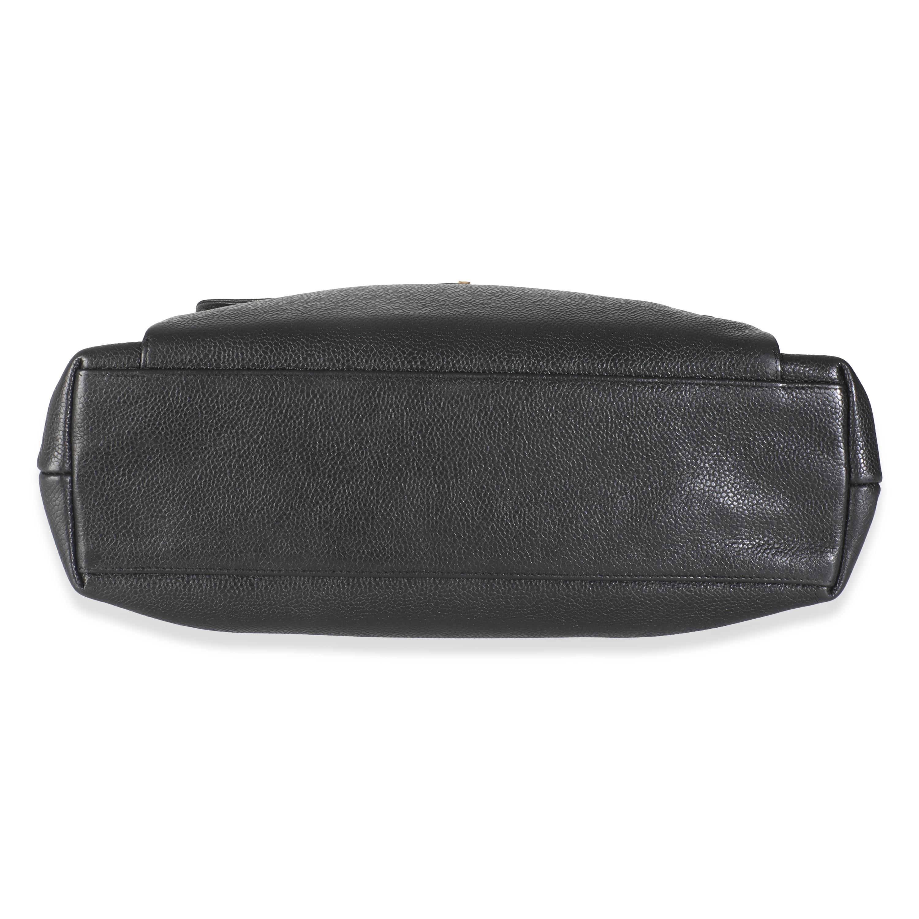 Chanel Vintage 24k Negro Bolso con Bolsillo Delantero en venta 4