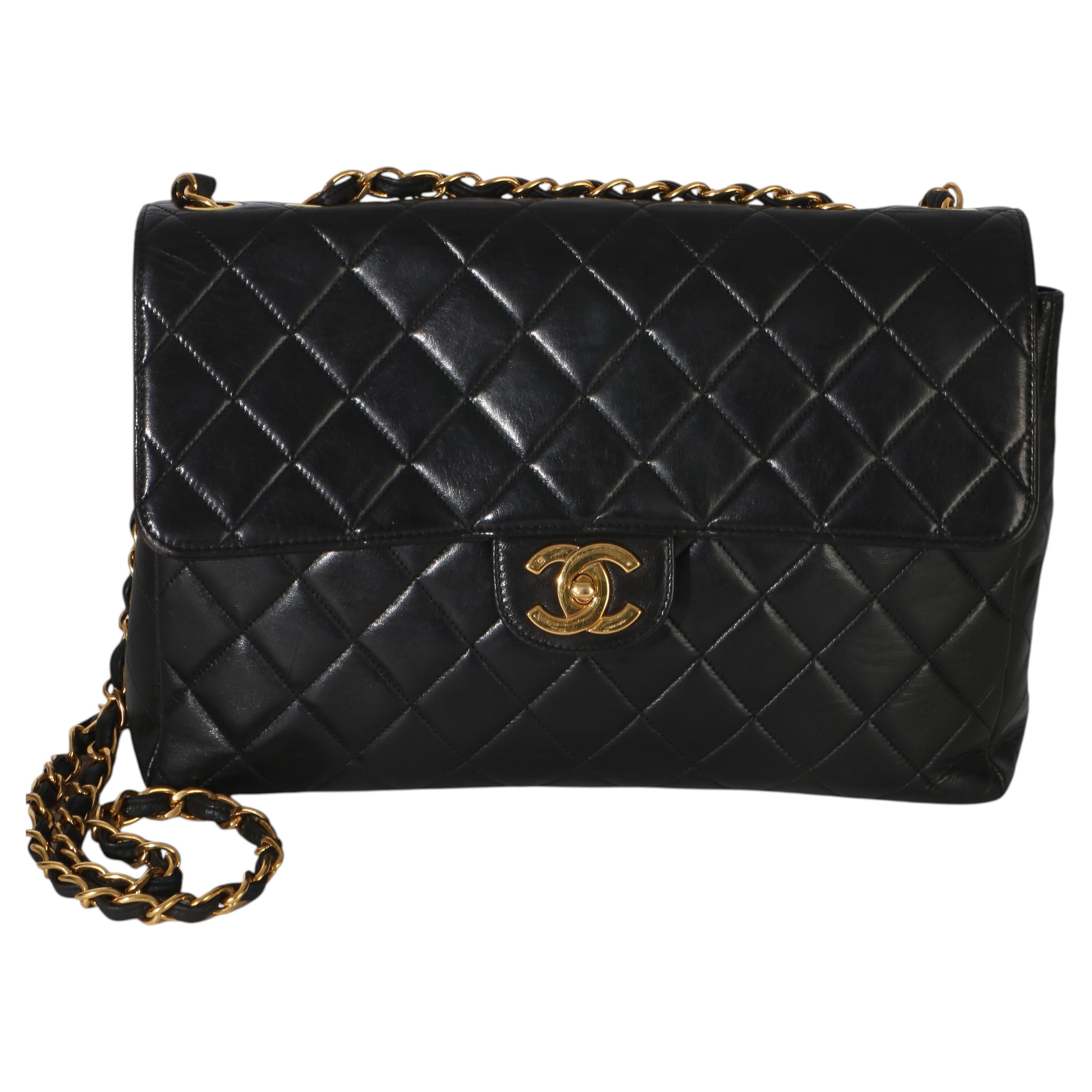 Which is bigger - the maxi or jumbo Chanel bag?
