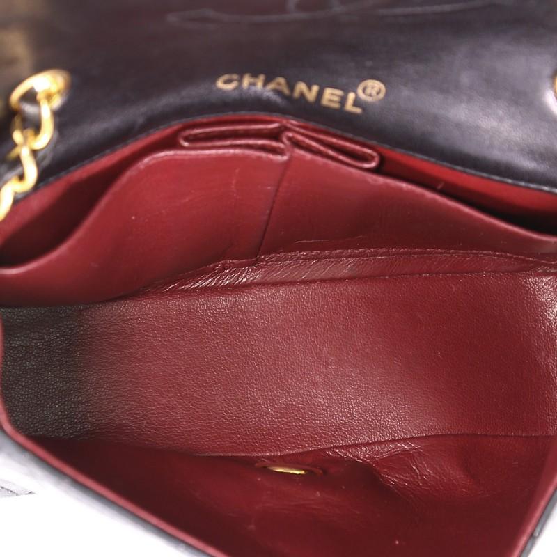 Chanel Vintage 3 Way Full Flap Bag Quilted Lambskin Mini 1