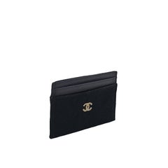 Chanel Vintage 80s Quilted Classic Satin Card Holder